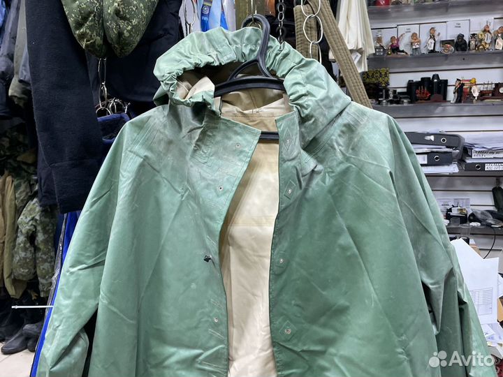 Плащ обрезиненный озк бцк солдатские