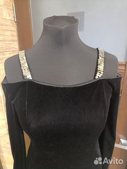 Вечернее платье бархат