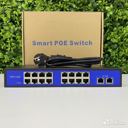 Пое коммутаторы 8+2, 16+2