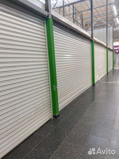 Двери, стекла каленые, ролворота