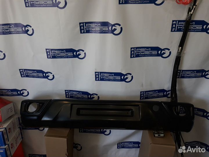 Бампер Лада Урбан Нива LADA Urban под птф