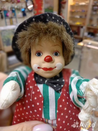 Кукла клоун СССР