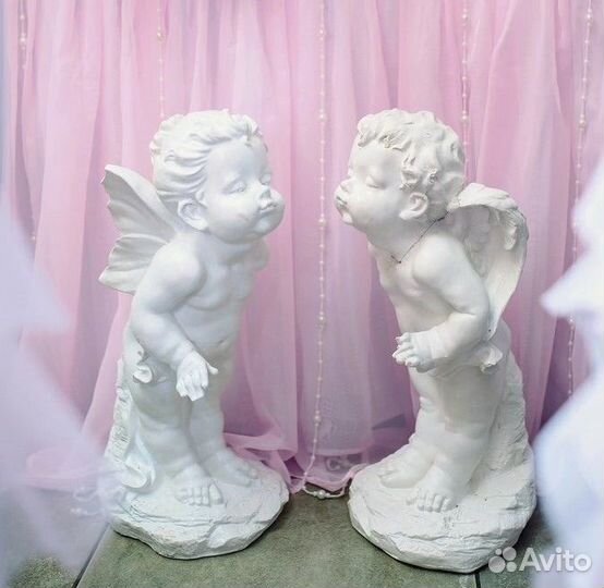 Ангел гипсовая статуэтка