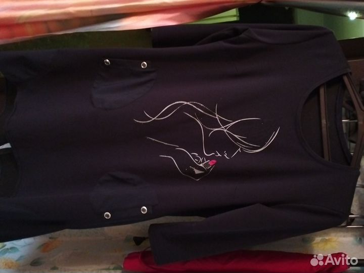 Платье трикотажное женское 48 50