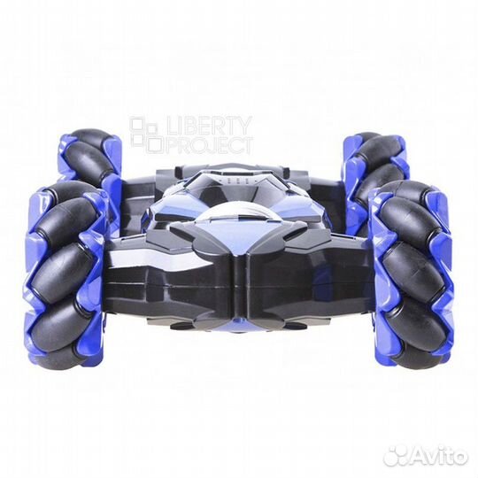 Машинка на Р/У Hyper Actives Stunt 4D-4 синяя