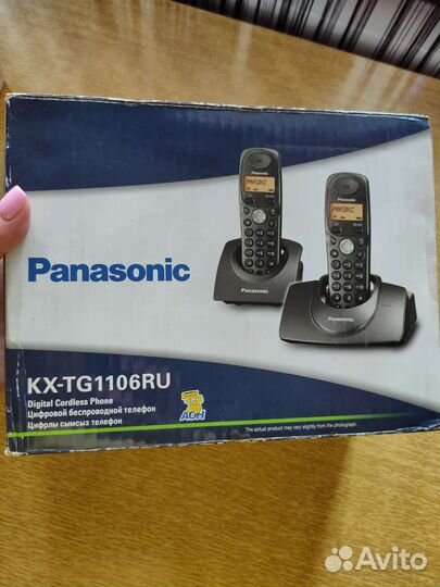 Радиотелефон panasonic 2 трубки