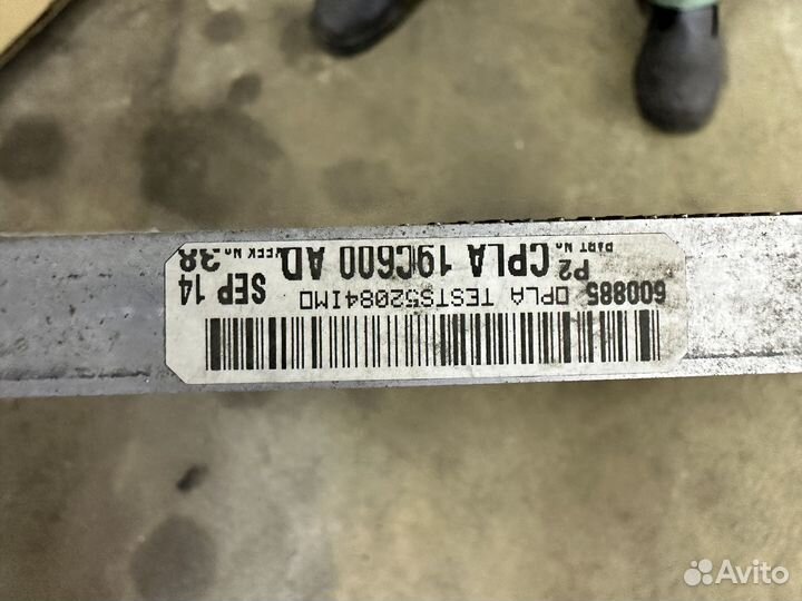 Радиатор кондиционера range rover sport