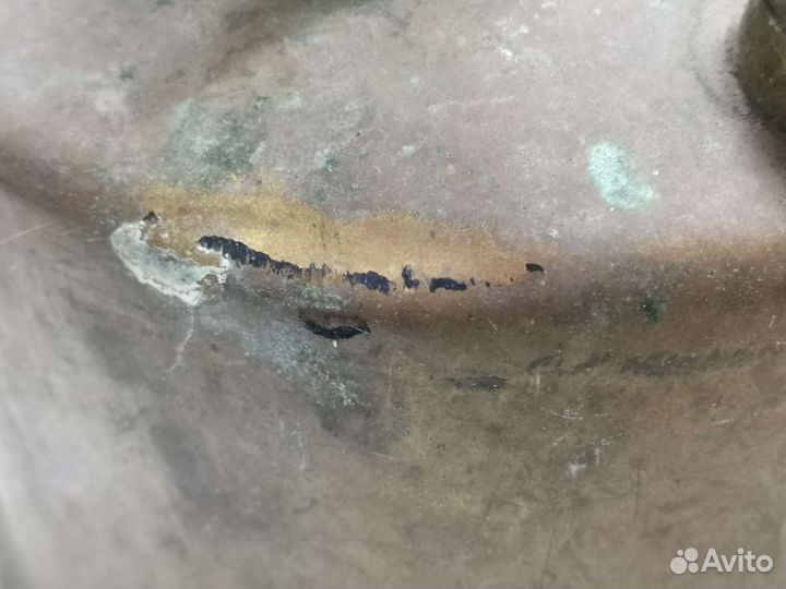 Примус латунный трёхгорелочный зшв 1966 год СССР