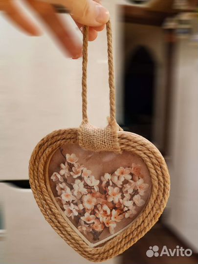 Фоторамка сердце