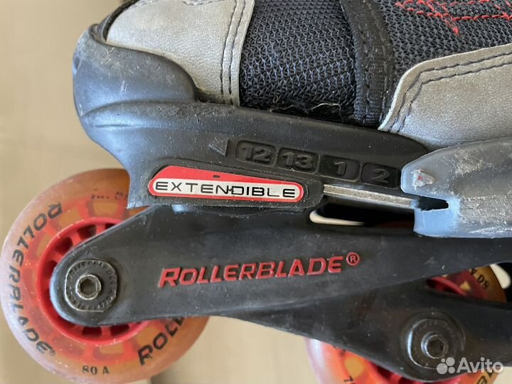 Ролики детские раздвижные rollerblade 29-34