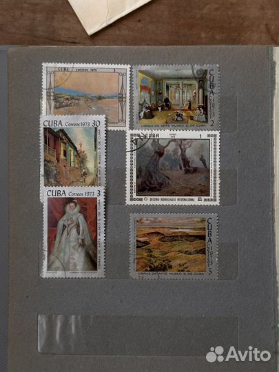 Почтовые марки иностранные