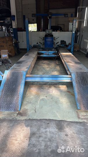 Подъемник автомобильный 4 стоечный бу