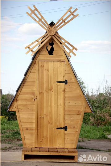 Дачный туалет с установкой SHP794