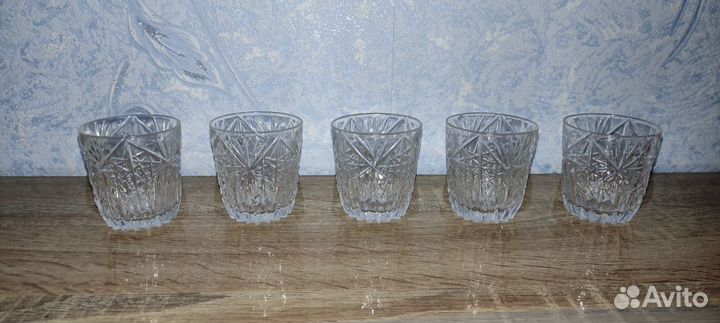 Рюмки хрустальные СССР. разные