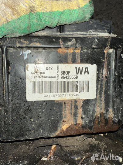 Chevrolet aveo t200 эбу 1.2