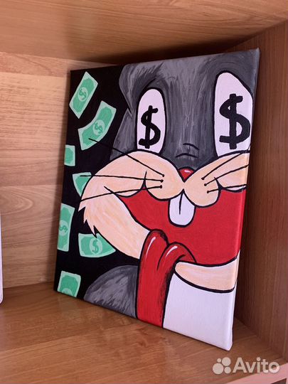 Интерьерная картина акрилом