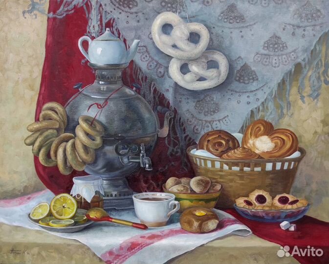 Картина маслом Натюрморт