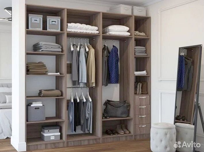 Гардеробная на заказ от производителя