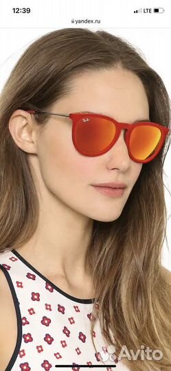 Очки ray ban erika