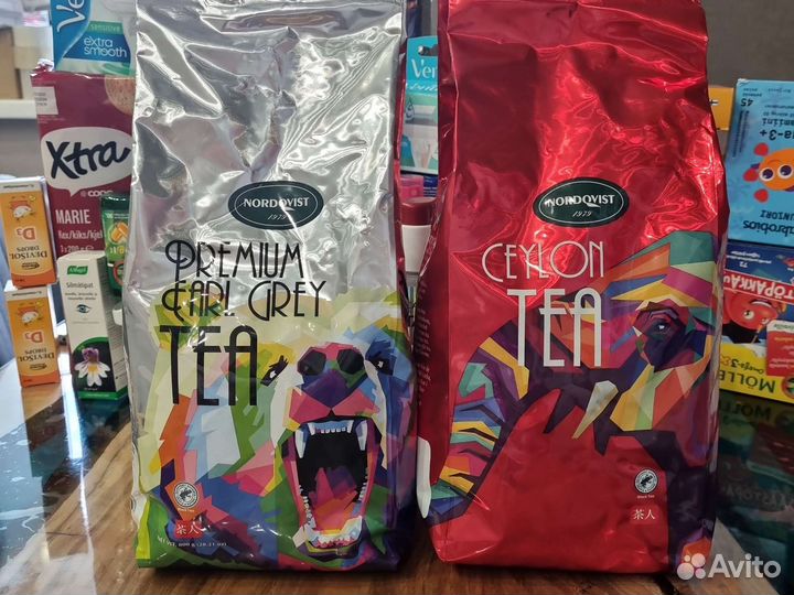 Чай Nordqvist Premium Ceylon, Earl Grey Финляндия