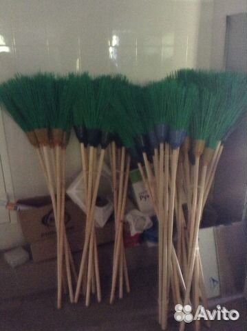 Мётла круглые пластик