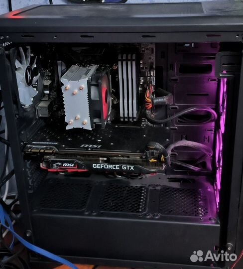 Игровой пк intel core i7 8700k 1080ti 32гб