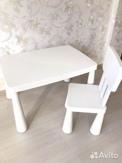 Стол и стул IKEA