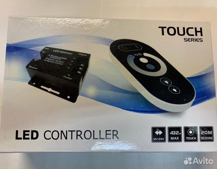 Димер сенсорный для Светодиодной одноцветной ленты