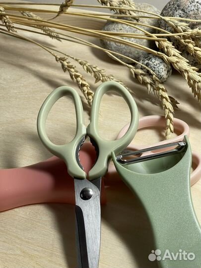 Комплект ножницы и овощечистка