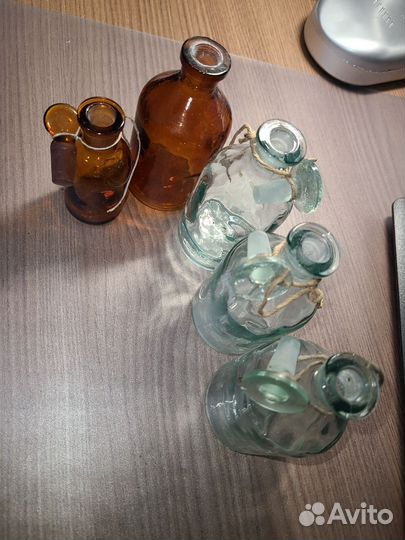 Флаконы с притертой пробкой