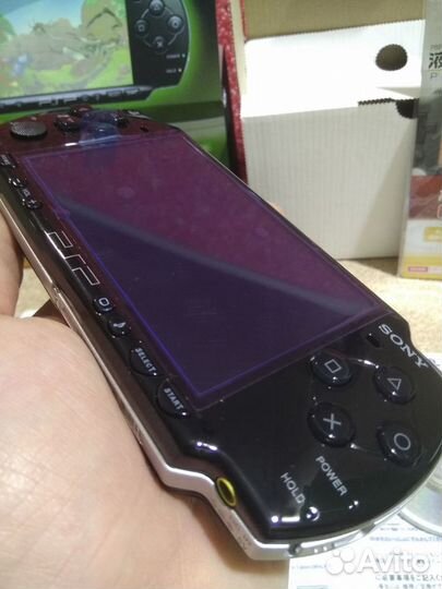 PSP 2006 black сн86831 прошита 4гб новая