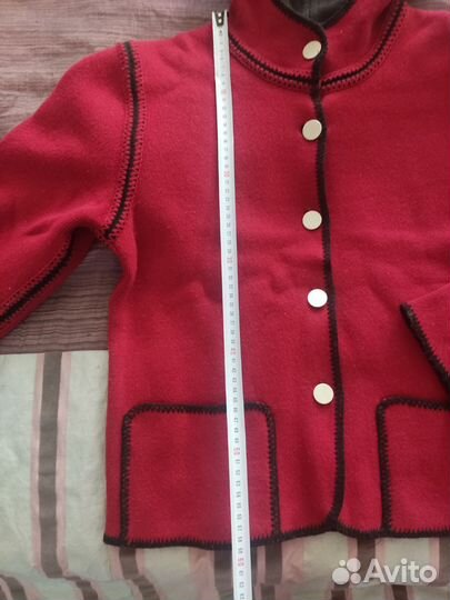 Кофта женская шерстяная, Sementa, красный