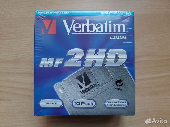 Дискеты 3.5 Verbatim новые в упаковке