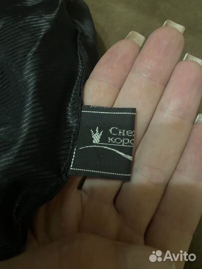 Норковый мягкий берет