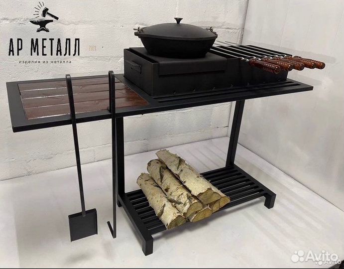 Мангалы в стиле лофт