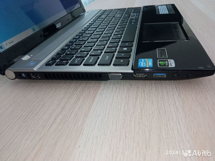 Acer v3 571g, Intel Core i5, nvidia GT 730M, SSD