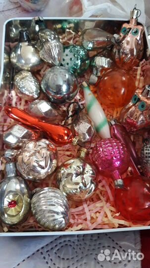 Елочные игрушки СССР