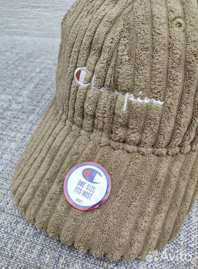 Кепка из шерпы Champion Logo Brown (Оригинал)