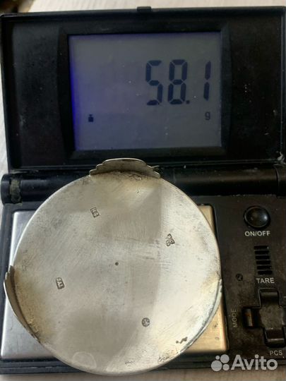 Серебро 84 пробы солонка