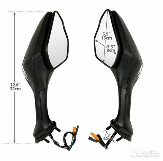 Зеркала Honda CBR1000RR 2017-2021