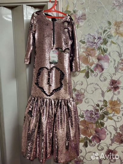 Вечернее платье подростковое, новое, Турция