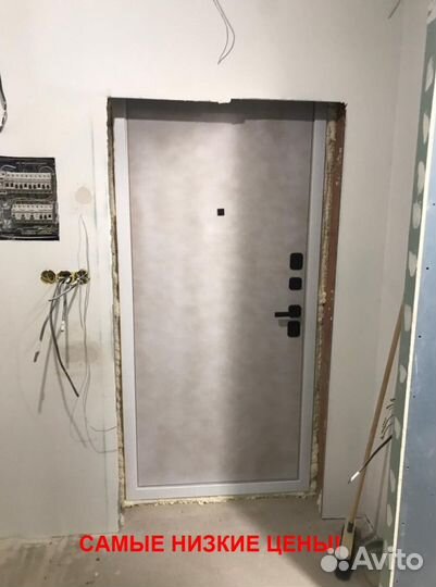 Тёплая дверь входная металлическая с бесплатной до