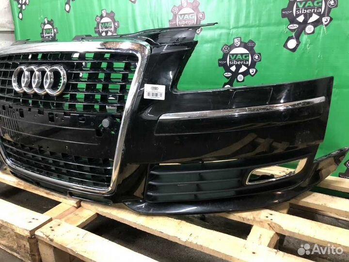 Бампер передний audi-A8-D3-рест2