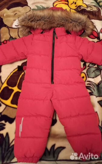 Зимний комбинезон для девочки 92