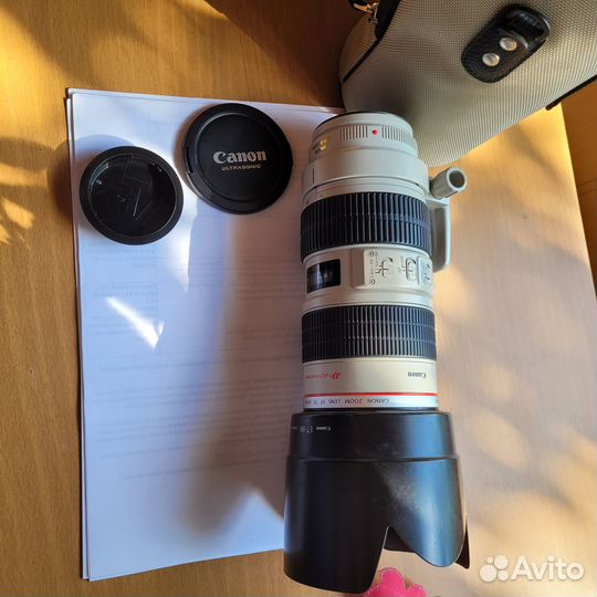 Объектив canon 70-200mm f/2.8L IS USM