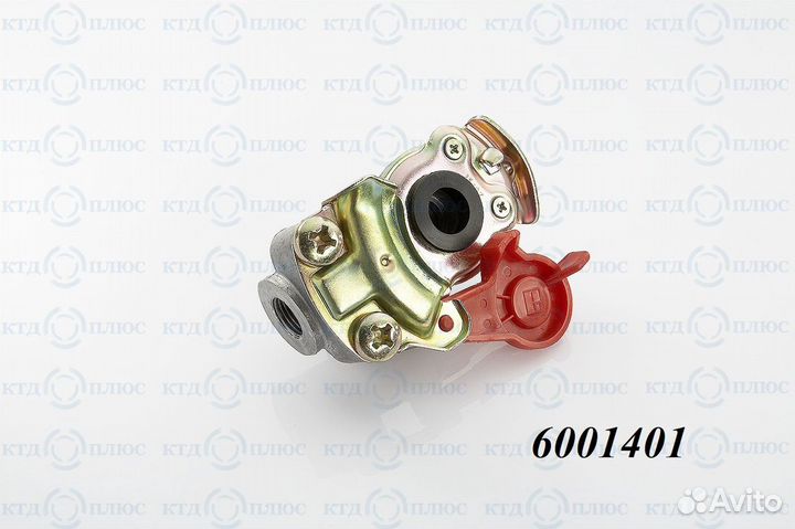 Головка соединительная без клапана красная M22*1.5