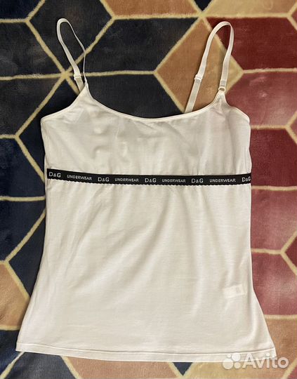 Майка/ топ Dolce Gabbana. Оригинал с голограммой