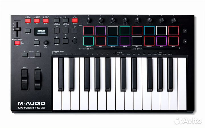 Midi-клавиатура M-Audio Oxygen Pro 25