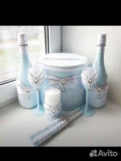 Свадебные бокалы и наборы