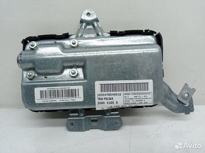 Подушка безопасности задняя правая Mercedes-Benz E